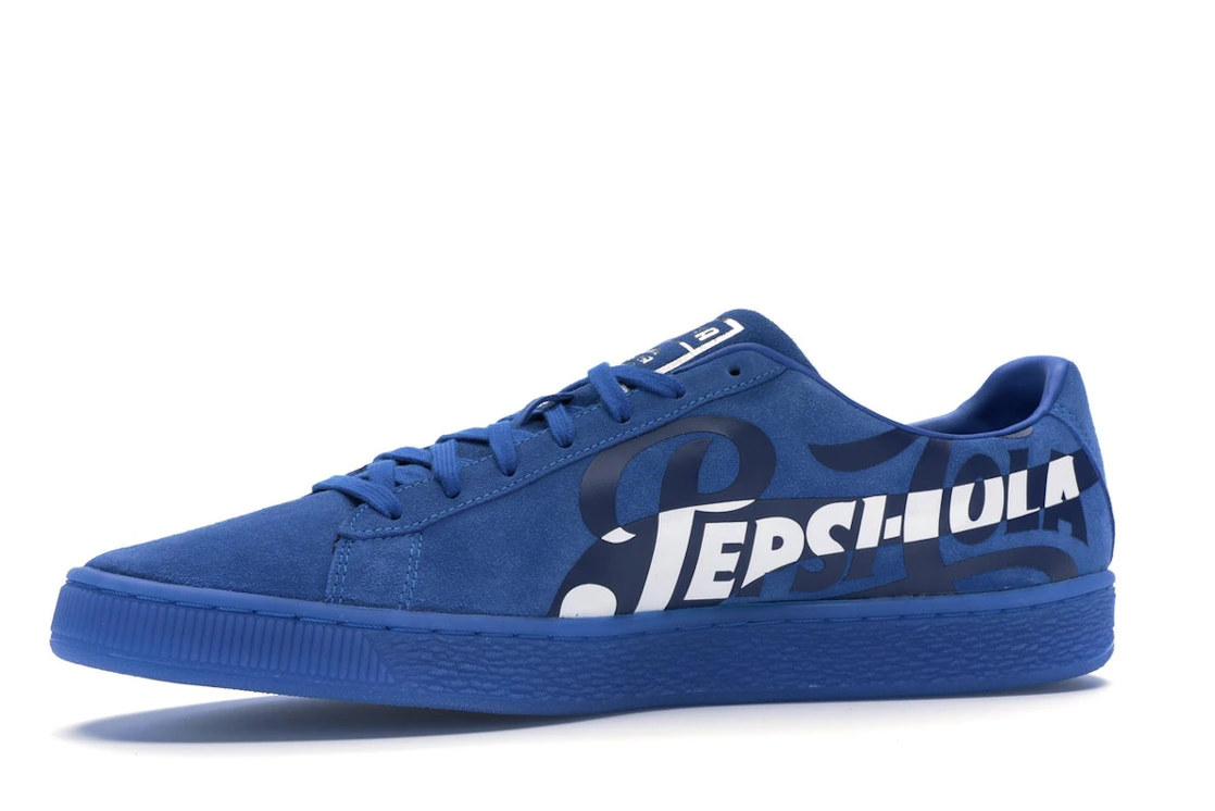 Puma Suede Pepsi Blue