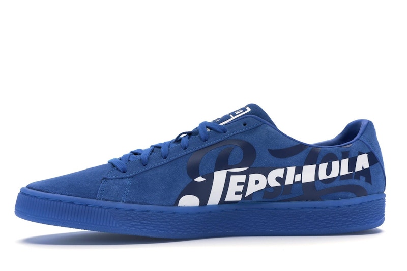 Puma Suede Pepsi Blue