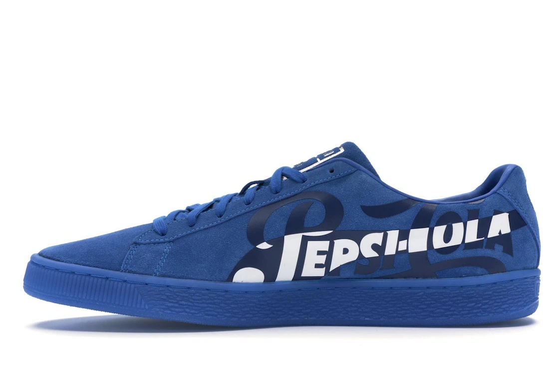 Puma Suede Pepsi Blue