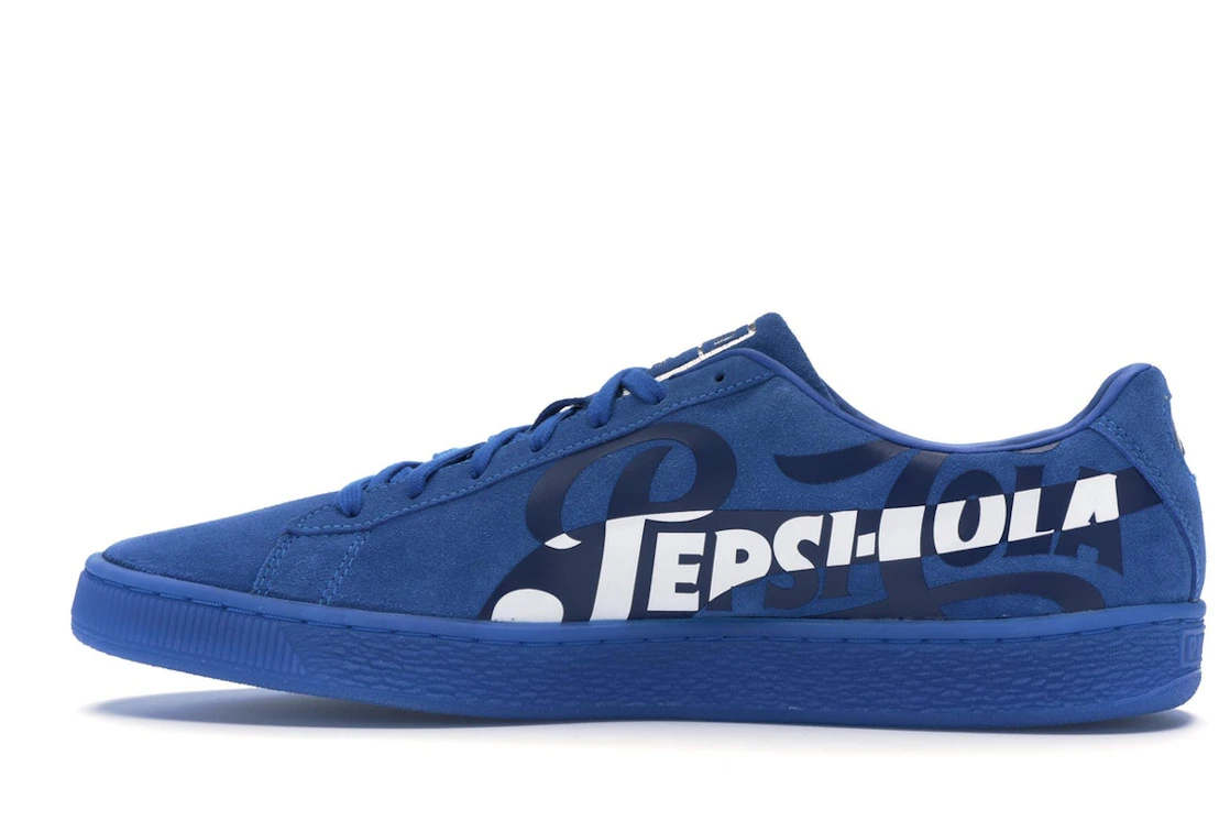 Puma Suede Pepsi Blue