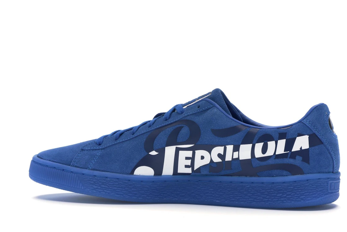Puma Suede Pepsi Blue