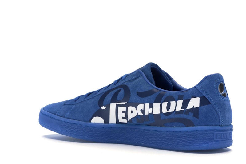 Puma Suede Pepsi Blue