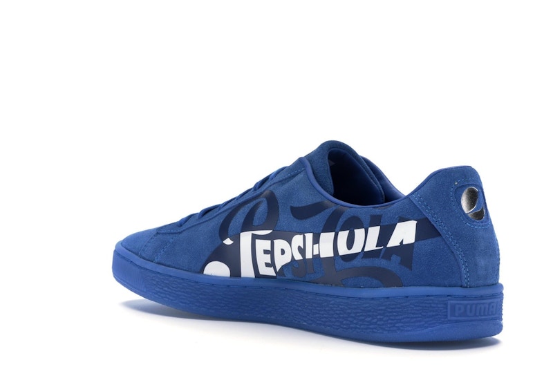 Puma Suede Pepsi Blue