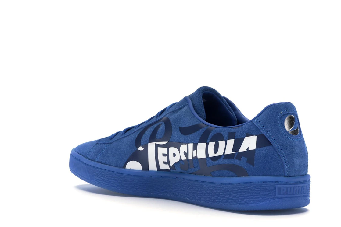 Puma Suede Pepsi Blue
