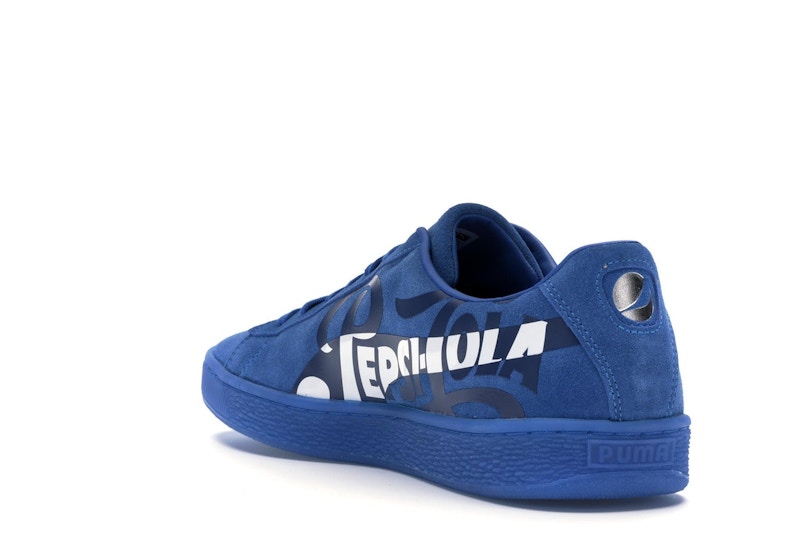 Puma Suede Pepsi Blue