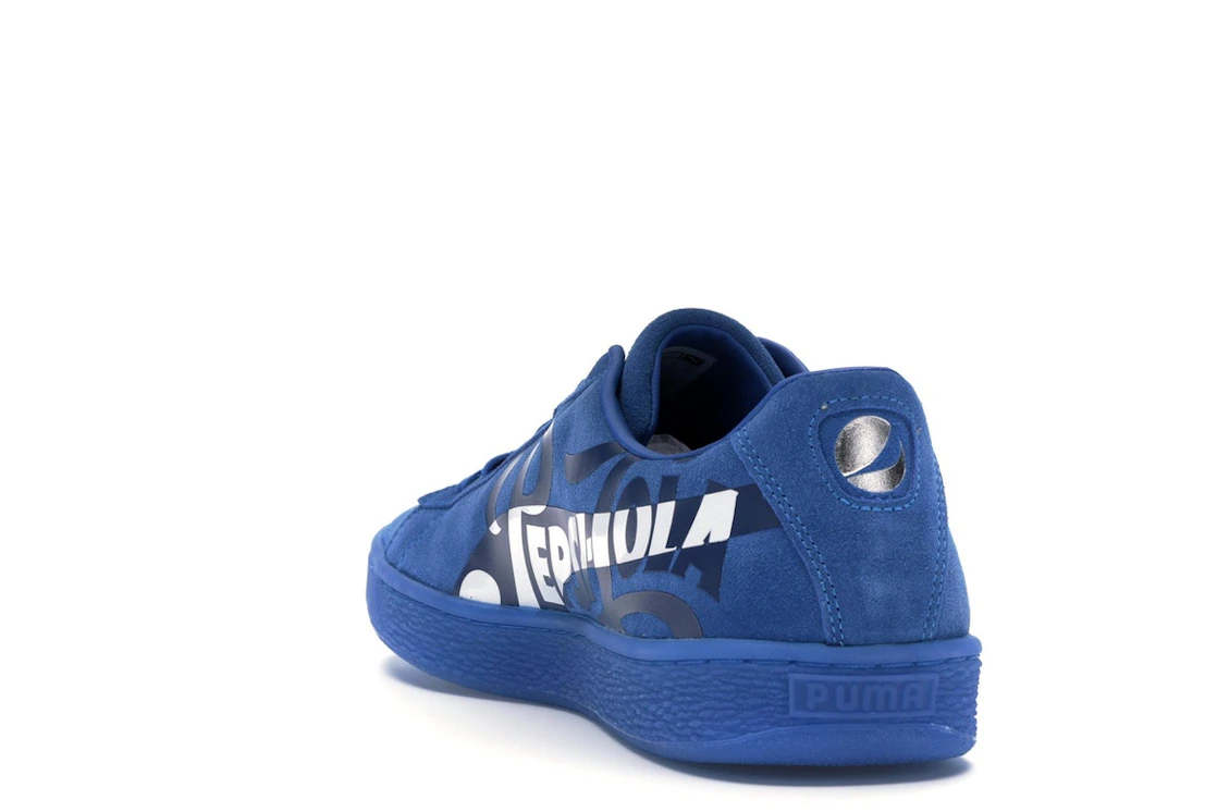 Puma Suede Pepsi Blue