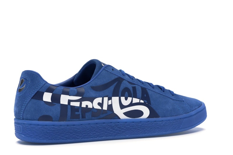 Puma Suede Pepsi Blue