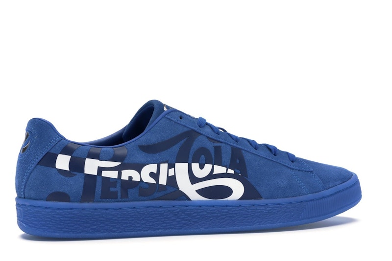 Puma Suede Pepsi Blue