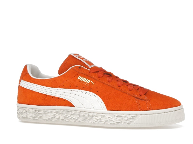 Puma Suede Charles F. Stead Orange Glo White
