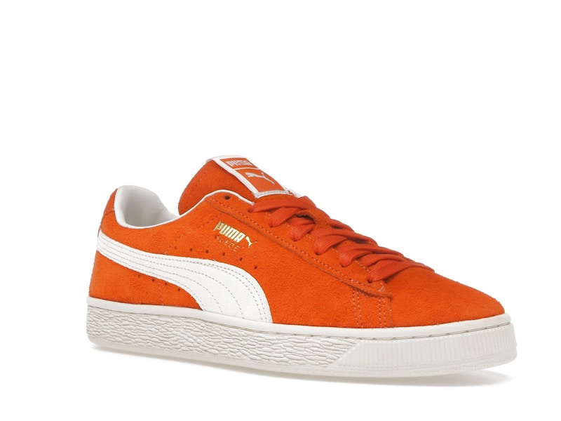Puma Suede Charles F. Stead Orange Glo White
