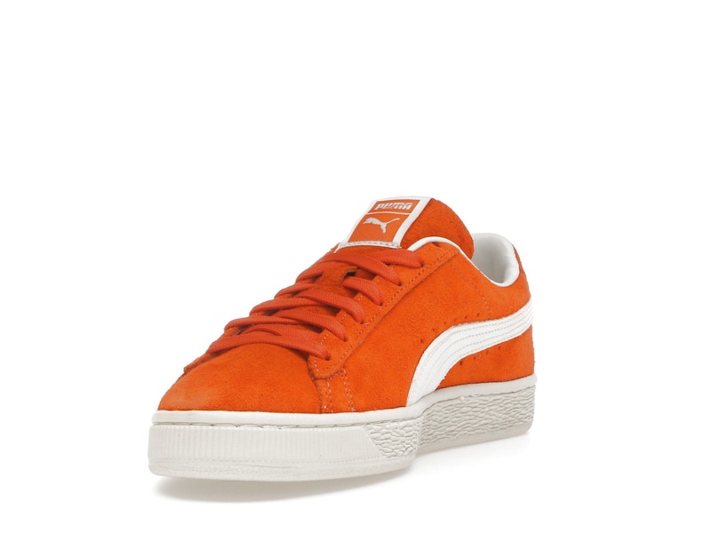 Puma Suede Charles F. Stead Orange Glo White