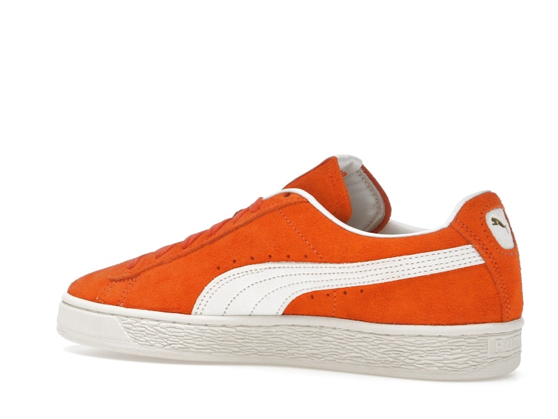 Puma Suede Charles F. Stead Orange Glo White