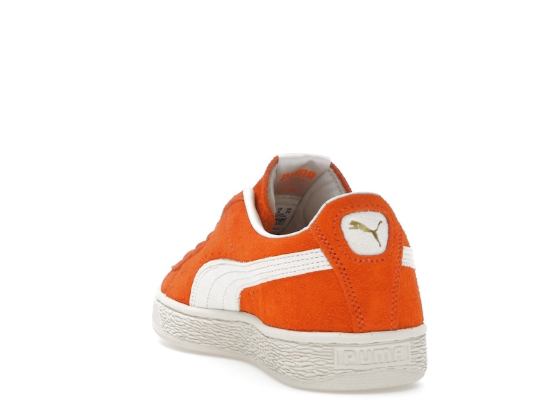 Puma Suede Charles F. Stead Orange Glo White