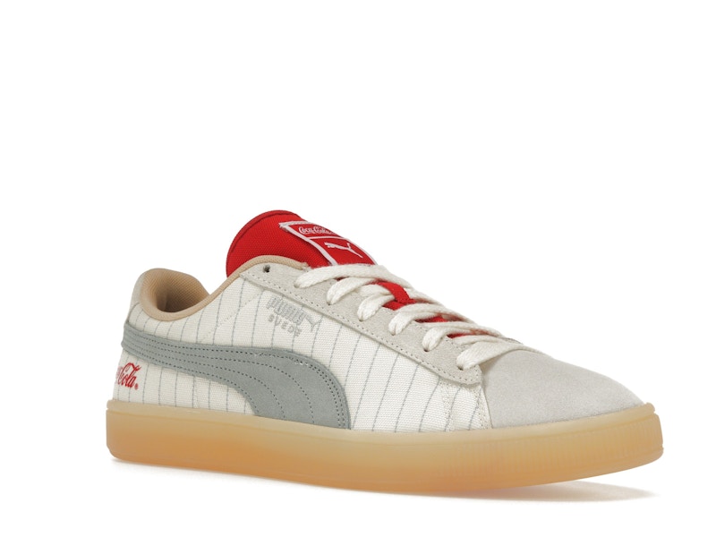 Puma Suede Coca Cola White