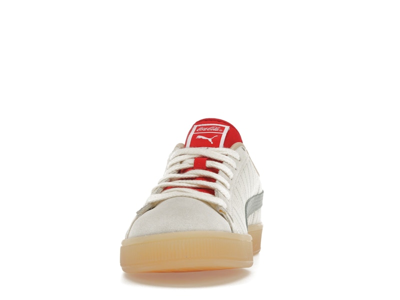 Puma Suede Coca Cola White
