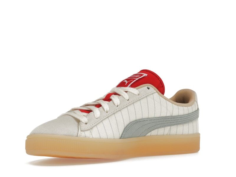 Puma Suede Coca Cola White