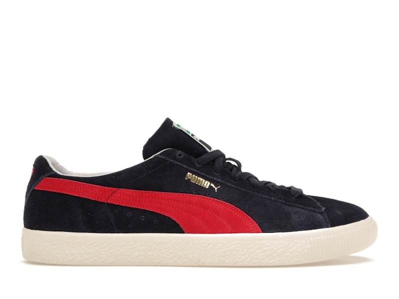 Puma suede dark red online