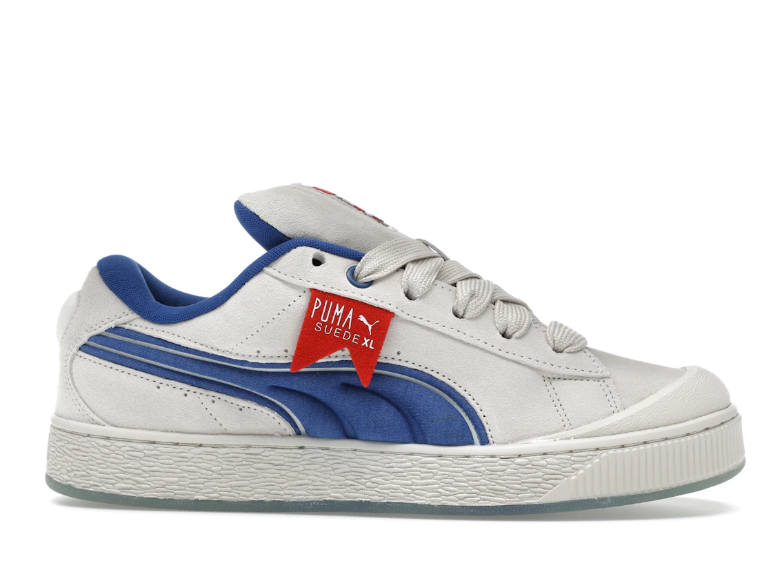 Puma Suede XL Ghostbusters Stay Puft Marshmallow