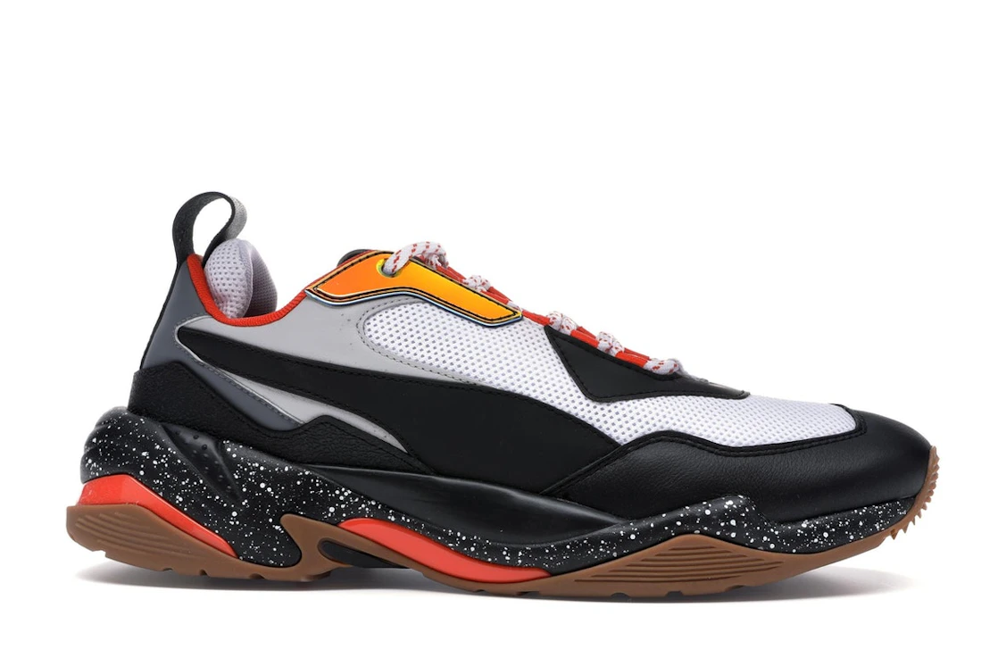 Puma Thunder Electric Black White Orange