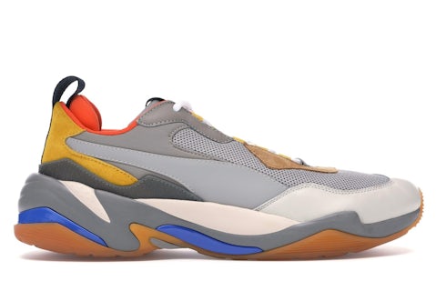 Puma Thunder Spectra Grey Yellow Men's 367516-02 US