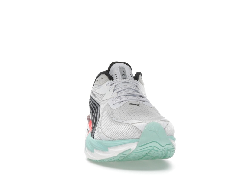 Puma Velocity Nitro 4 Hyrox White Mint Melt Glowing Red