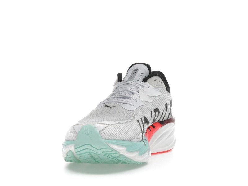 Puma Velocity Nitro 4 Hyrox White Mint Melt Glowing Red