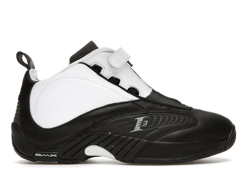 Reebok Men's Answer IV Basketball Shoes Black/White 9