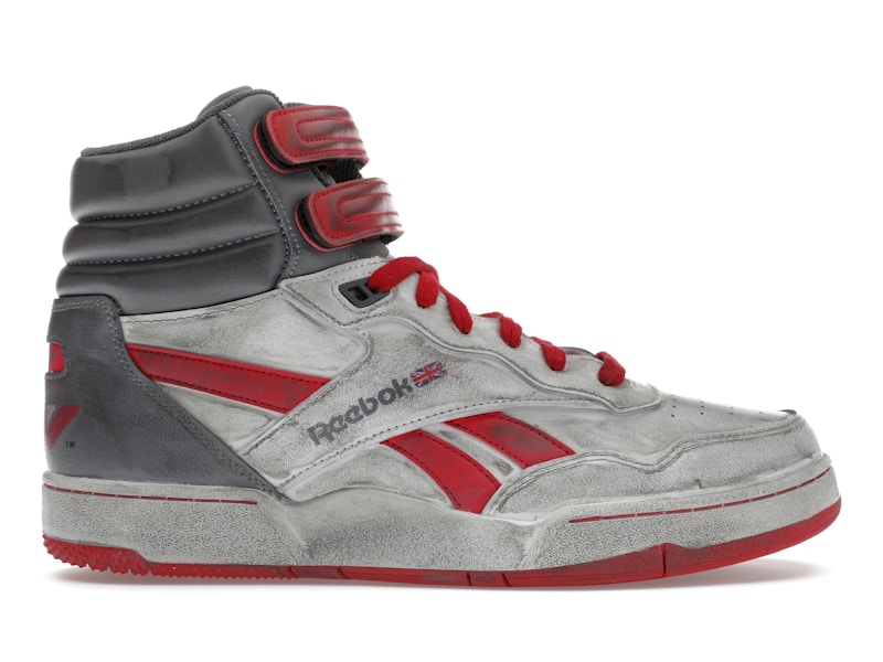 Grey reebok high tops sale