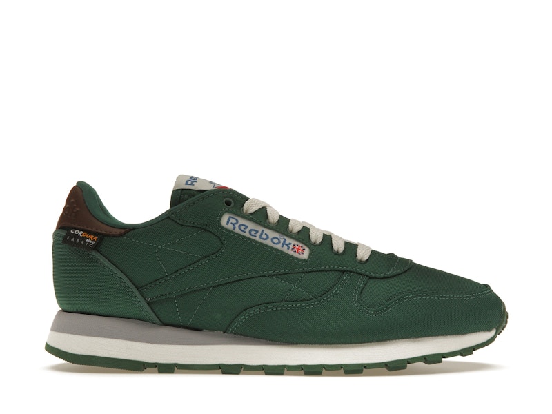 Reebok classic green suede clearance