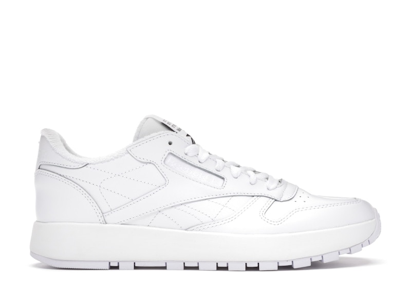 Reebok leather deals classic white