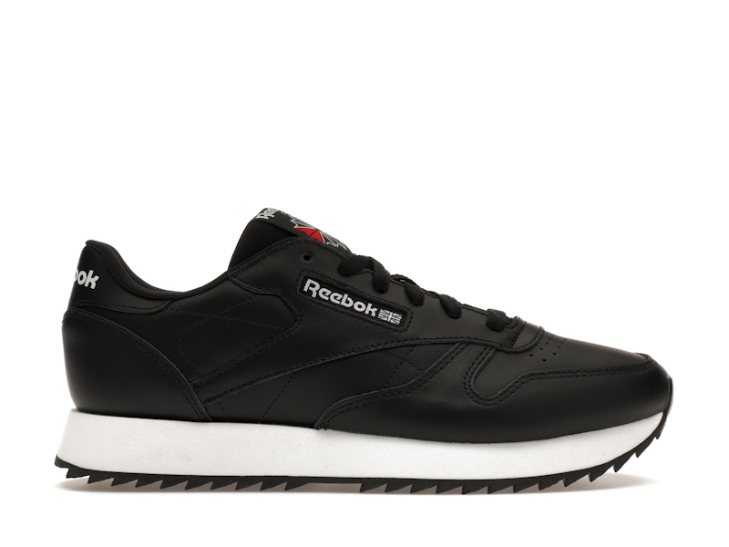 Reebok Classic Leather Ripple Black White Women s GX5093 GB