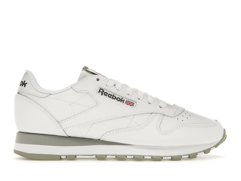 Reebok classic leather full white top