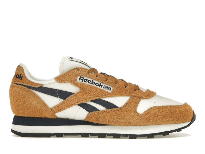 Brown shop reebok sneakers