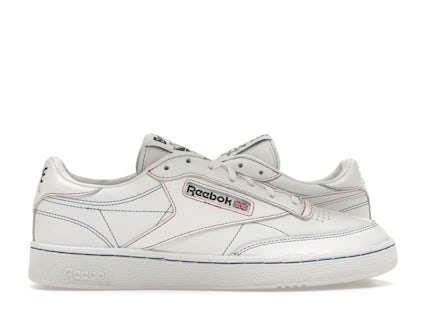 Reebok Club C 85 Bape White Contrast Stitch Men's Q47367 US
