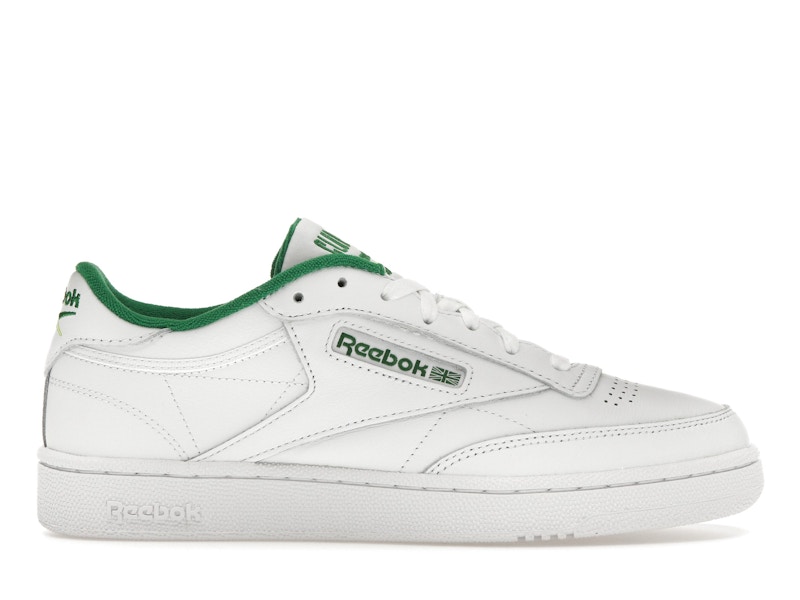 reebok blancos con verde