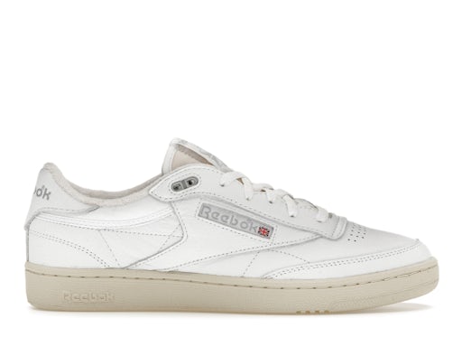 Calzature Reebok Club C 85 Vintage Bianco Grigio Puro Paperwhite 0