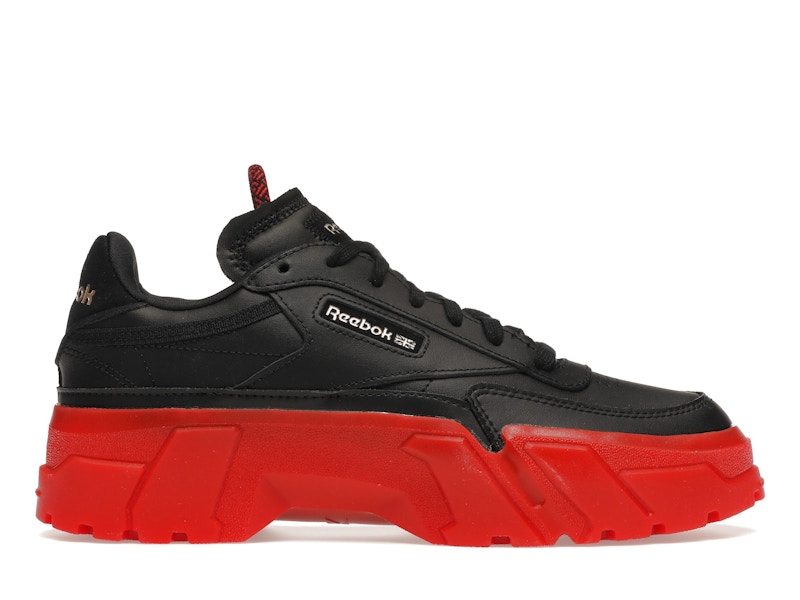 Reebok Club C Cardi B Nero Rosso donna H05179 IT