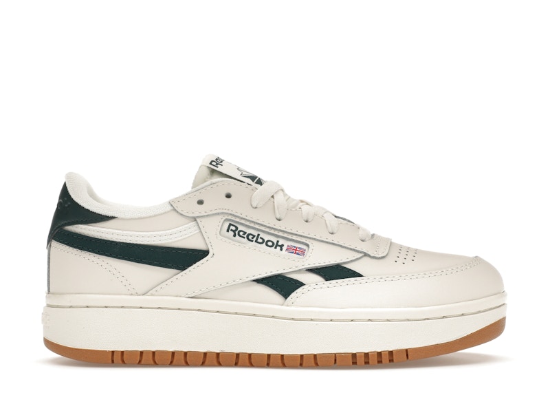 Reebok Club C Double Revenge Chalk Forest Verde de mujer GY9741 US