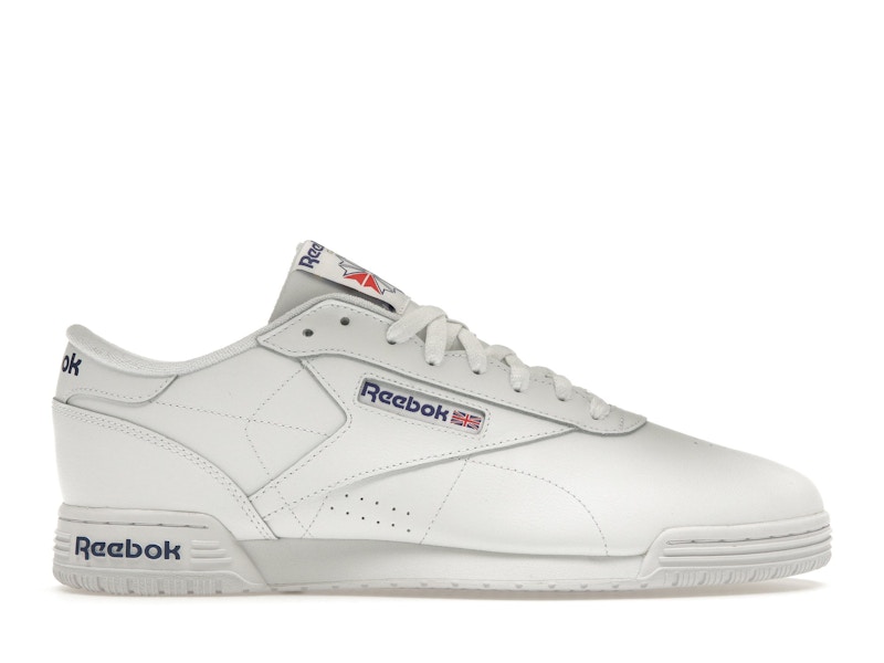 Reebok Ex O Fit Clean Logo INT Intense White Royal Blue