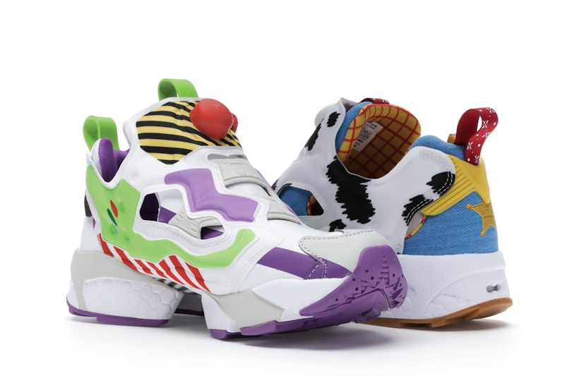 Buzz lightyear reebok shoes clearance