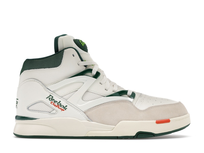 Reebok Pump Omni Zone II Chalk Dark Green Men's - 100209103 - US