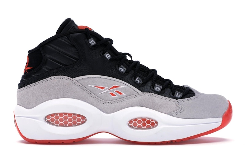 Reebok Pump Question Black Steel Orange Homme Style M44090 FR