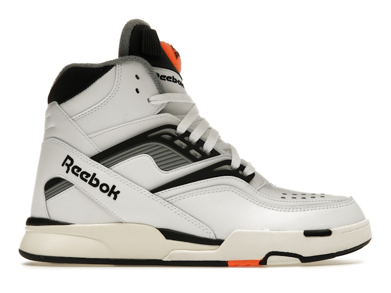Reebok pump black white sale
