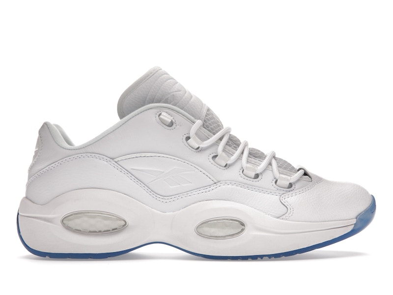 Reebok question low all on sale white