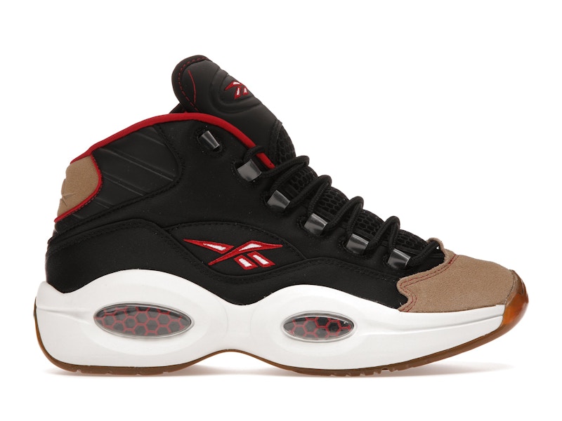 Reebok question discount mid hombre marron