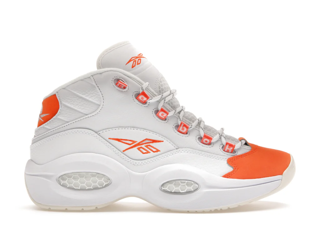 Reebok Question Mid Orange Toe Men's - HR1049 - US