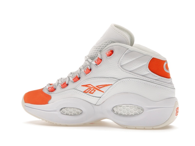 Reebok Question Mid Orange Toe - 360° view 21