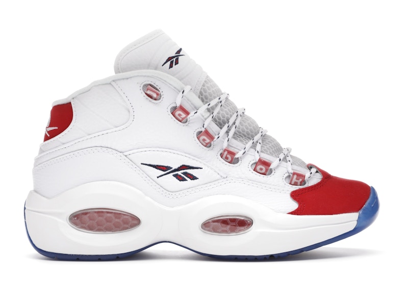Reebok Question Mid Red Toe 25th Anniversary GS Kids FY1019 US