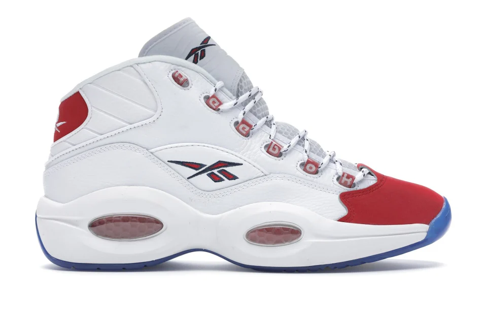 Reebok Question Mid Red Toe 25th Anniversary 0