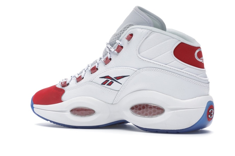Red and white iverson questions Clearance